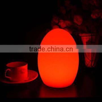 ISO BSCI approved factory wedding restaurant bar decorative LED egg desk table lamp lighting