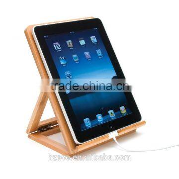 Bamboo Adjustable Folding Easel Back Desktop Organizers