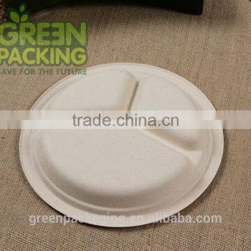 Sugarcane Unbleached Biodegradable Plates Made From Bamboo-Joyce photo-2