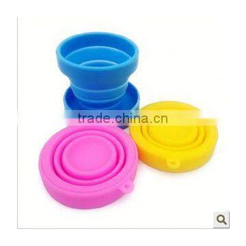 Eco-friendly collapsible vacuum massage silicone cups