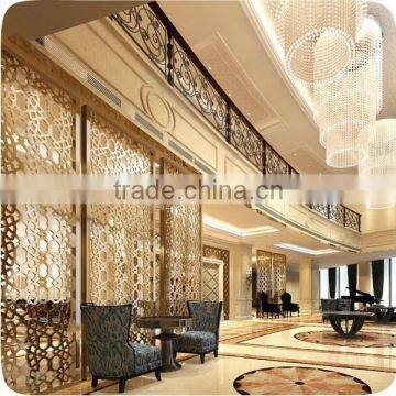 Decorative Laser Cut Stainless Steel Hall Partition photo-6