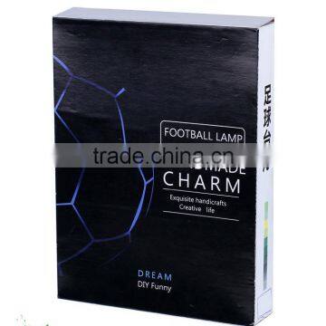 Creative DIY Handmade Football Decorative Table Lamp, Personality World Cup Football Lamp Colorful Atmosphere Night Light Lamp photo-6