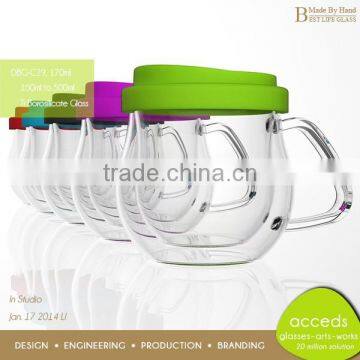 Elegant Good Quality Coffee Mugs With Silicone Sleeve photo-5