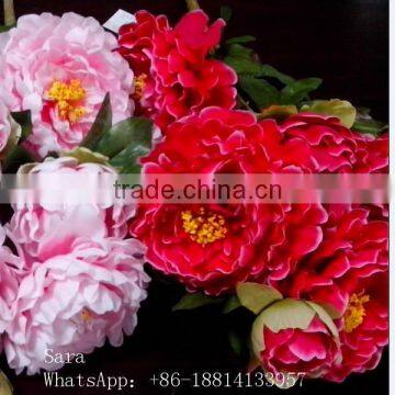 SJ1011784 Wedding Decorative Peony Fake Flower photo-5