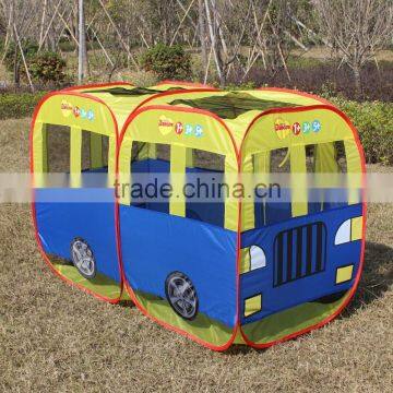 Pop up Train Toys Tent for Kids Indoor Train Engine Play Tent photo-4