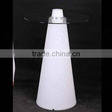 High Quality Waterproof Glasses Top+aluminum&plastic Base Material Coffee Table photo-2