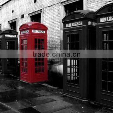 Red Antique London Public Telephone Booth Decoration for Sale Made by Chinese Manufacture photo-2