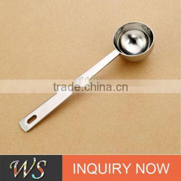 WS-SP001 Food Grade Certificated Qualify Stainless Steel Coffee Spoon Coffee Measuring Spoon With Clip and Customizing Design photo-3