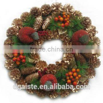 Hot Sale Chistmas Decoration Wreath Artificial Festival Party Ornament Garland photo-2