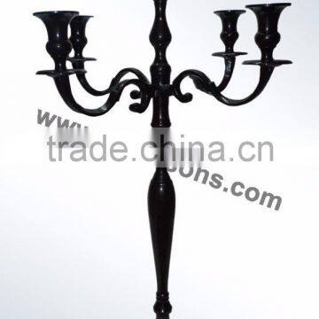 Black Candelabras for Sale & Wedding Black Candelabra Centerpieces photo-3