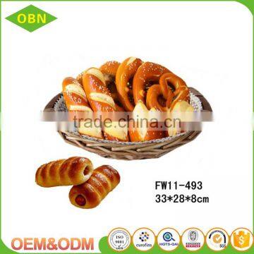 Wholesale Cheap Bakery Bread Basket Wicker Rattan Bread Basket photo-2