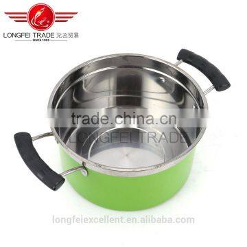 Colorful Design Hot Selling Good Quality Chinese Market Cheap Stainless Steel Cookware Pot photo-5