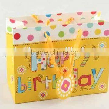 Foldable Gift Bag With Card / Shopping Paper Bag photo-2