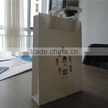 Logo Printed Customer Design Color Paper Bag of Kraft Paper With Handles photo-3