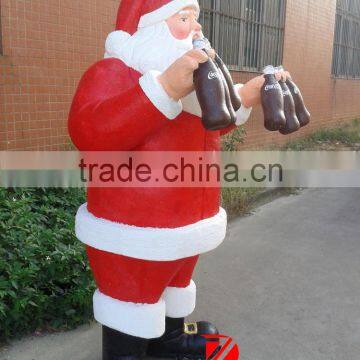 Life Fiberglass Santa Claus photo-3