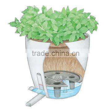 Various Size! Colorful Plastic Flower Pots Big Outdoor Flower Pots photo-3