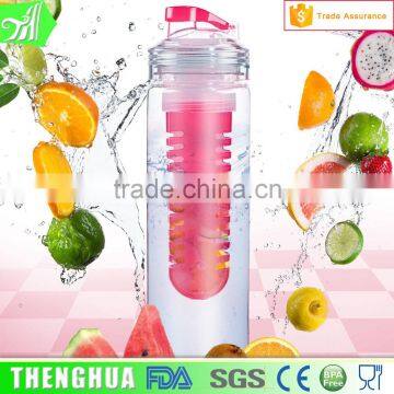 Bpa Free 27oz Tritan Custom Logo Fruit Infuser Shaker Water Bottle photo-3