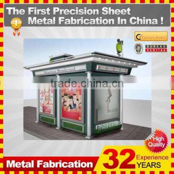 Outdoor Furniture Galvanized Steel Bus Stop Design With Different Option photo-6