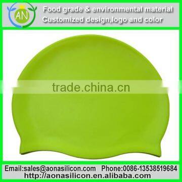 OEM service available fashion silicone swimming cap