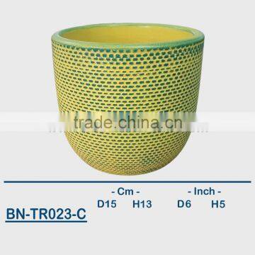 Vietnamese Terracotta Mini Planter BN-TR023 photo-3