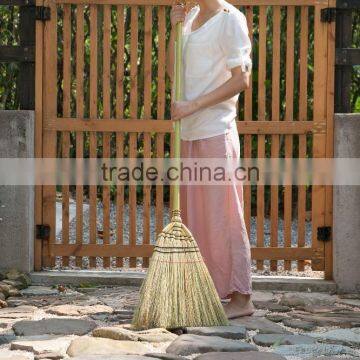 Top Quality Green Yard Millet Grass Broom photo-5