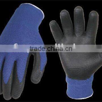 13 Gauge nylon nitrile coated glove