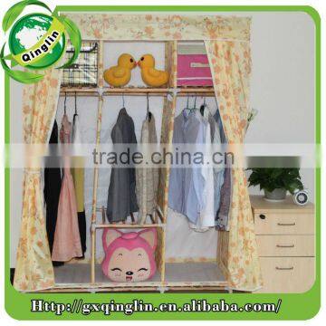 Assemble Fashion Genral Use Non-woven Clothes Storage Cabinet photo-4
