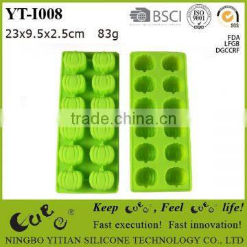 Pumpkin Shape Silicone Ice Moulds
