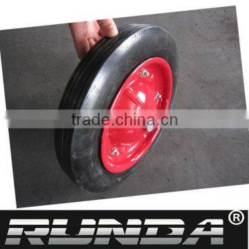 heavy duty solid rubber wheels 13"x3"