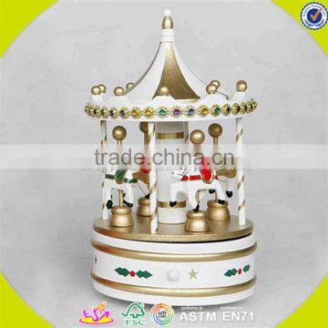 wholesale baby wooden personalized music box christmas kids wooden personalized music box W07B010C