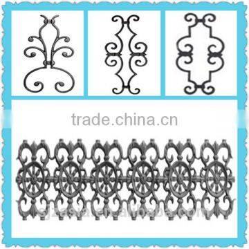 cast iron decorations for ornamental fence & gates