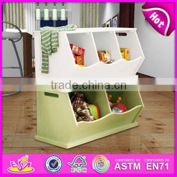 2015 New kids wooden wooden storage bin,popular children storage bin toy box,hot sale baby stackable and large size WJ278652