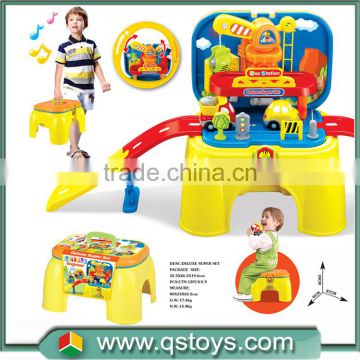 hot sell plastic cartoon railway car for baby