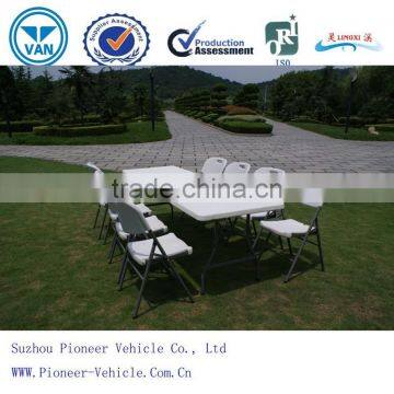 2014 8 seater outdoor tables(ISO approved)