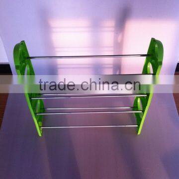 plastic shoes display shelf