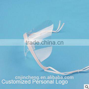 Factory Directly Sale Catering Industrial Big Smile Sanitary Clear Plastic Transparent Face Mask for Food Service in Workshop photo-5