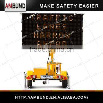EU Series Portable Message Signs For Traffic Management, Outdoor Trailer Mounted VMS photo-2