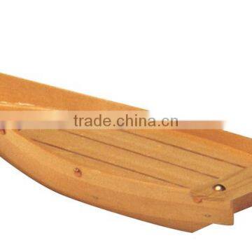 Hinoki Wood Tairyo Sashimi Ship Boat Natural Color photo-5