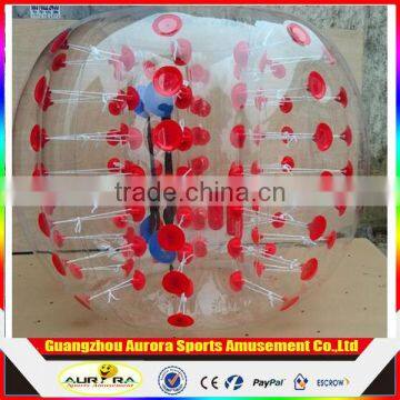 Factory price Durable clear bubble ball inflatable giant globe ball suit