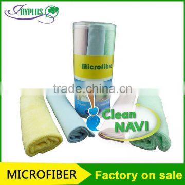 Custom print microfiber cleaning cloth roll( 4Piece Set )