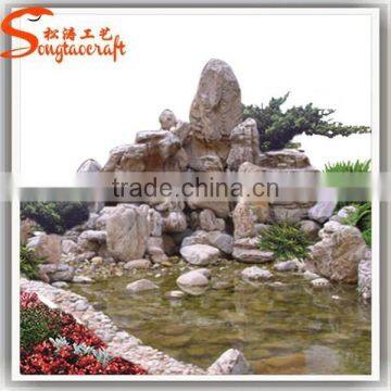 Best Design Resin Garden Water Fountains Fiberglass Tile Wall Fountains Stone Outdoor Garden Granite Fountains photo-2