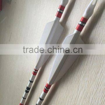 11/32 Plastic Nocks Arrows Ten Types Cresting Pine Arrows Wholesale For Horse Hunting photo-2