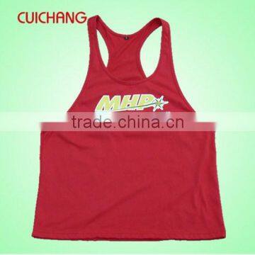 100%cotton Custom Printing Women's Gym Singlets photo-3