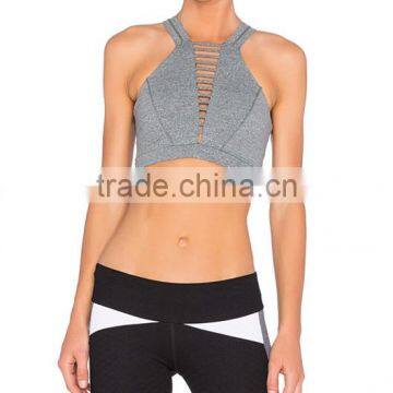 Fitness Wear Women Sexy Sports Tank Dri Fit Halter Crop Tops HST2580