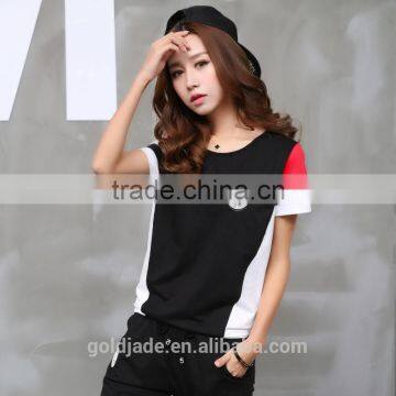 2016 Hot Sale Summer Casual Women t Shirt Custom Fashion Printing t Shirt for Women photo-5