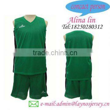 Reversible mesh jersey and short