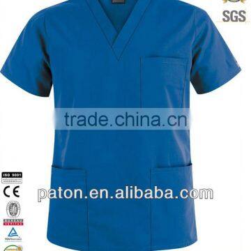 Unisex Medical Uniform , Hospital Scrub Uniform Doctor's Uniform Design HU-0056