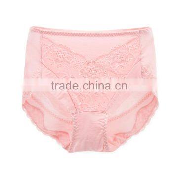 Custom High Quality Colorful 95% Cotton 5% Spandex With Lace Sexy Fancy Woman Underwear photo-6