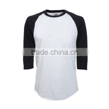 Hip Hop Cotton Tshirt Plain Blank Tshirt no Label Man Tshirt photo-4