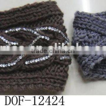 Fashion Hot Crochet Acrylic Designer New Arrival Knitted Hair Band